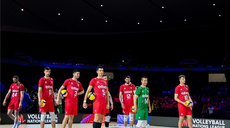 Волейболните ни национали загубиха от Словения в Лигата на нациите