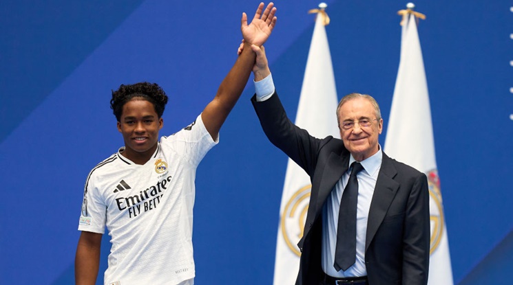 Реал Мадрид представи новата си бразилска перла