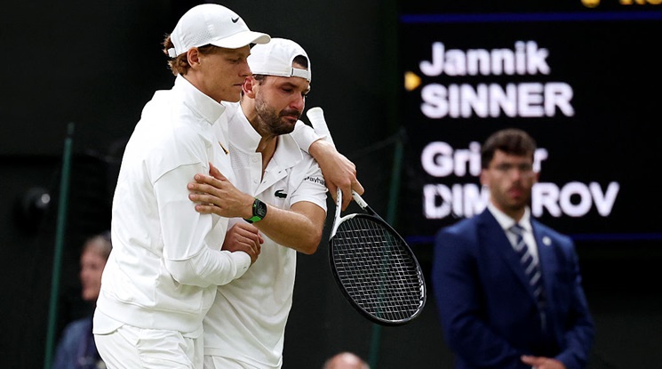 Григор Димитров: Плаках с глас след мача със Синер