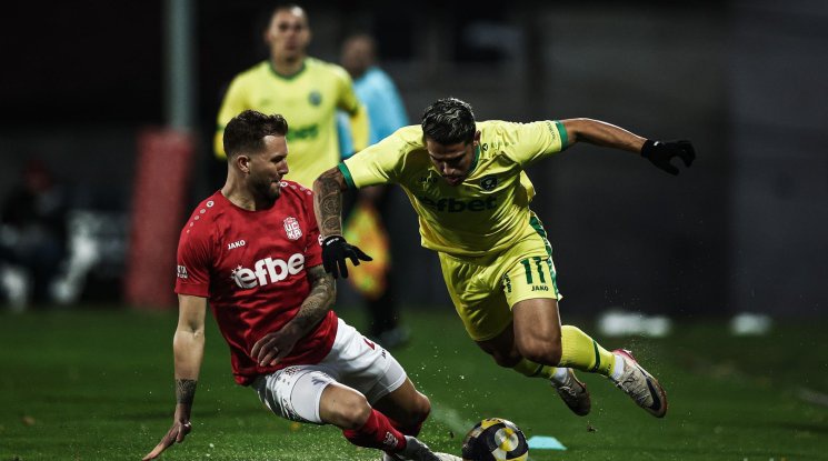 ЦСКА 1948 нанесе първа загуба на Лудогорец в най-интригуващия мач от началото на сезона (видео)