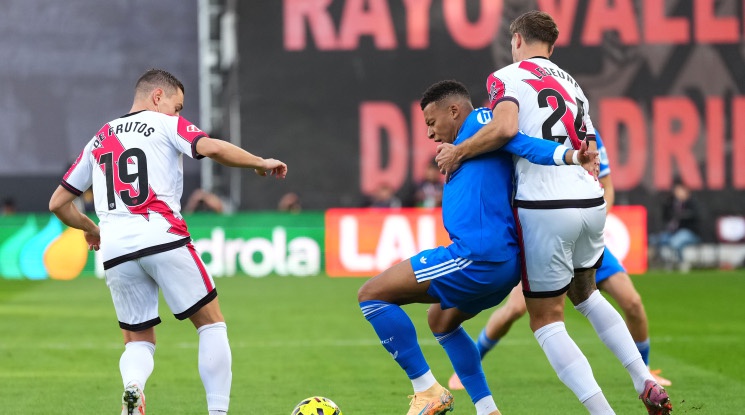 Реал не успя да намери път към вратата на Райо Валекано (видео)