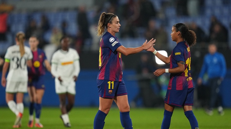 Барселона (Ж) - АХ Льовен (Ж) (репортаж)