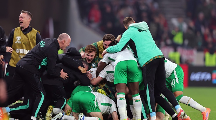 Ейре повали Унгария в най-драматичния мач в квалификациите и ще играе плейоф за Мондиал 2026