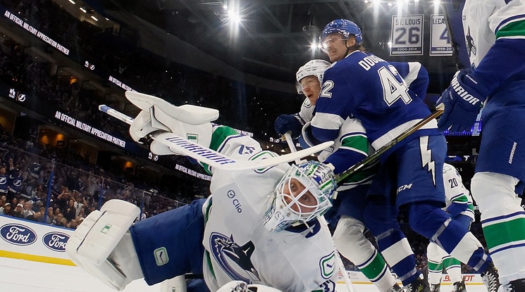 Тампа Бей Лайтнинг - Ванкувър Канъкс (репортаж)