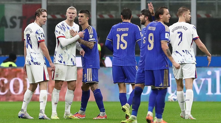 Огромен срив за "Скуадра адзура" в световната ранглиста