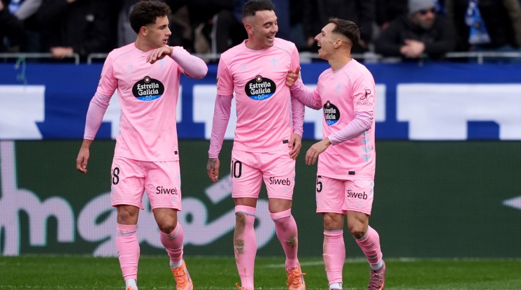 Яго Аспас окрили Селта преди мача с Лудогорец