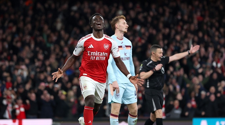 Арсенал - Брентфорд (репортаж)