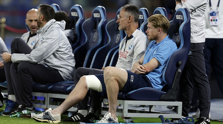 Извадиха Де Бройне от тима на Наполи за ШЛ