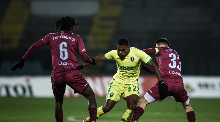 Септември София - Лудогорец (репортаж)