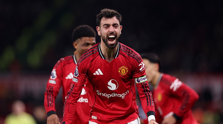 Осем гола, но без победител в двубоя между Юнайтед и Борнемут на "Олд Трафорд"