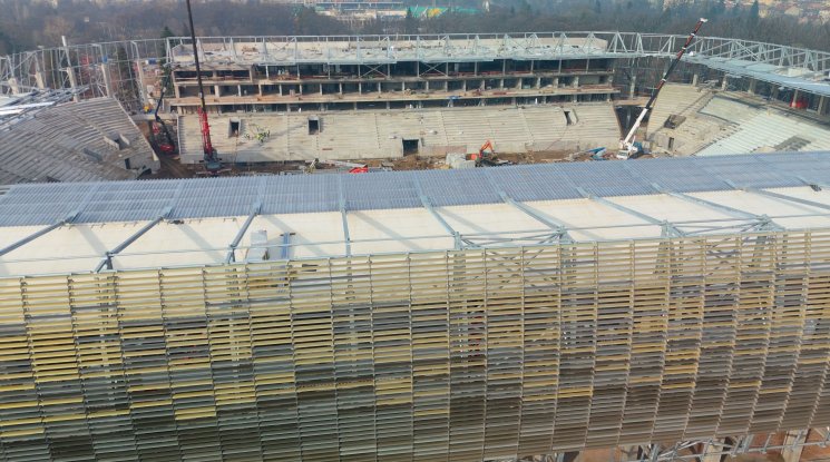 ЦСКА показа как ще изглежда сектор А на новата "Армия" (видео)