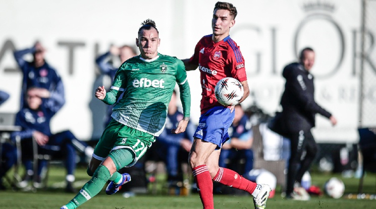 Лудогорец завърши наравно с поляци след два гола за 1 минута (видео)