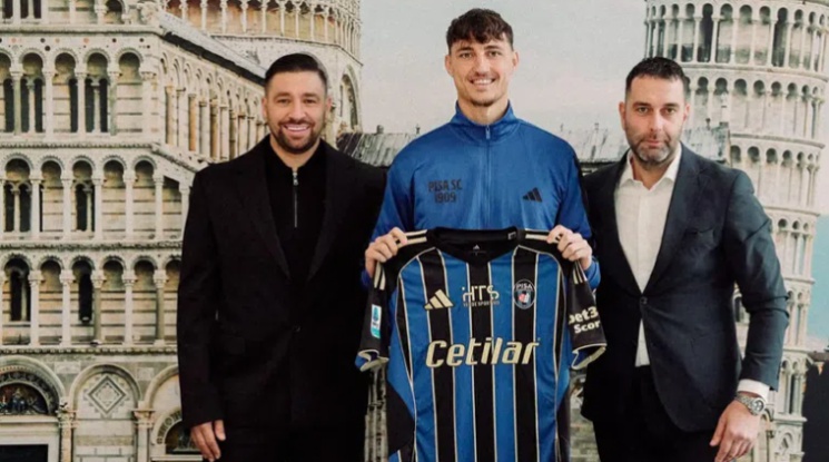 Росен Божинов може да дебютира за Пиза още утре