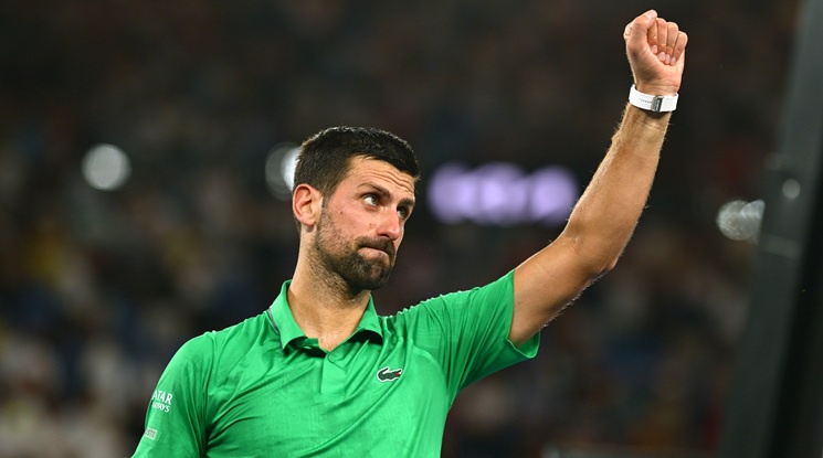 Новак Джокович - Яник Синер (репортаж)