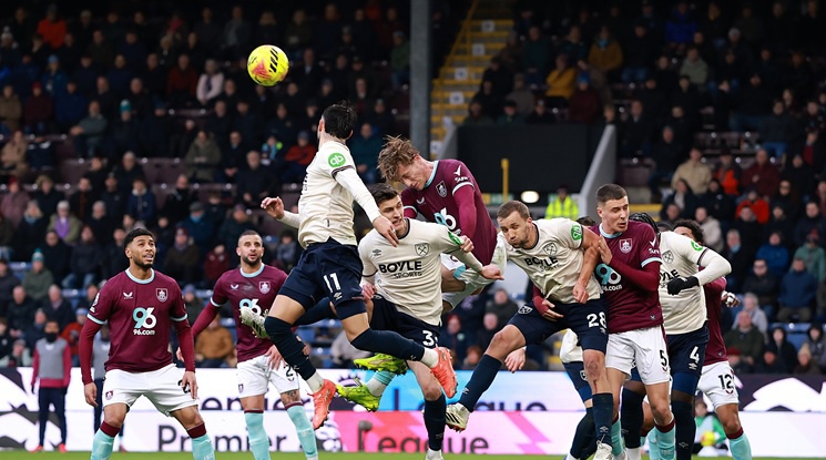 Бърнли - Уест Хям Юнайтед (репортаж)