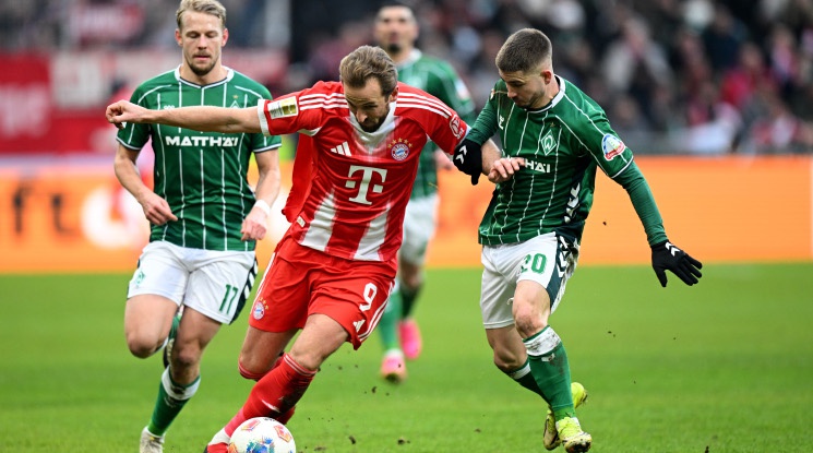 Байерн Мюнхен отнесе Вердер Бремен с 3:0 (видео)