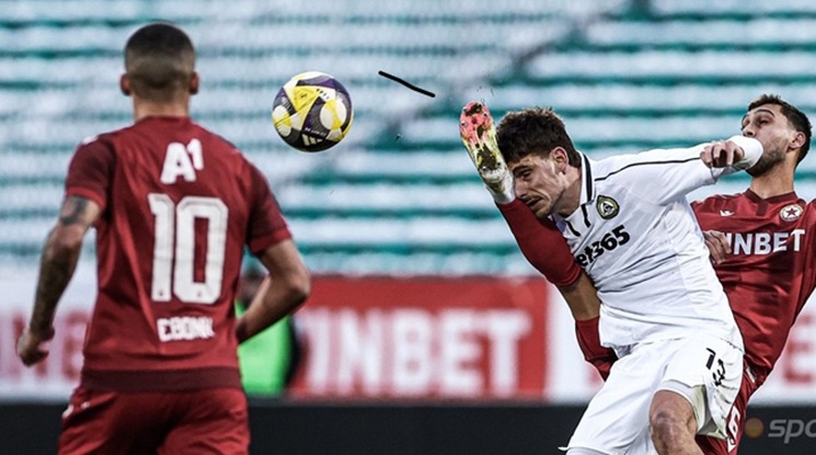 Красив гол донесе измъчена победа на ЦСКА в дербито със Славия