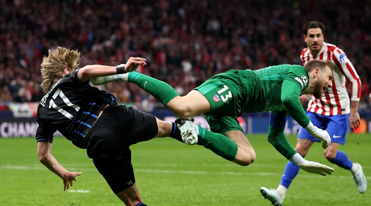 Атлетико Мадрид - Клуб Брюж (репортаж)