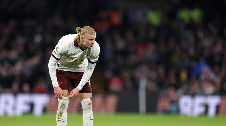 В Ман Сити не знаят кога Холанд ще е готов да се завърне в игра 