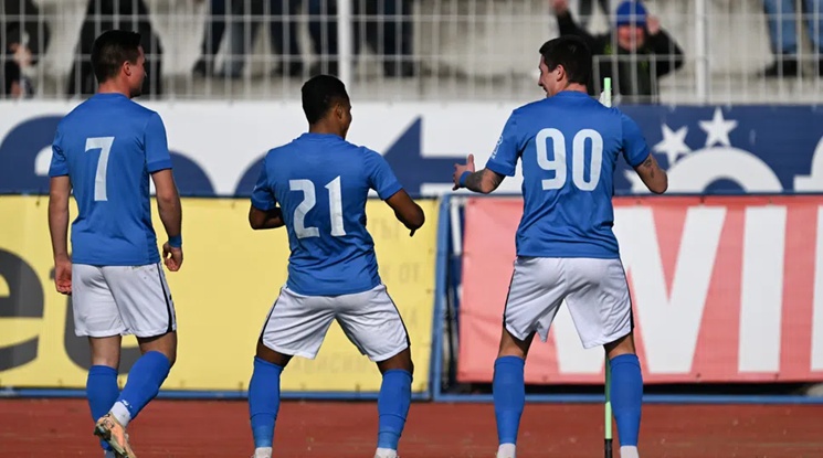 Късен гол донесе радост на Спартак Варна в двубоя с Монтана