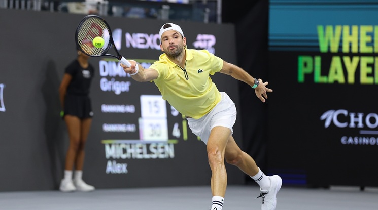 Григор Димитров научи името на първия си съперник на Индиън Уелс