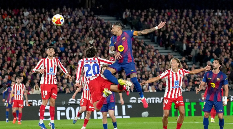 Барселона - Атлетико Мадрид (репортаж)