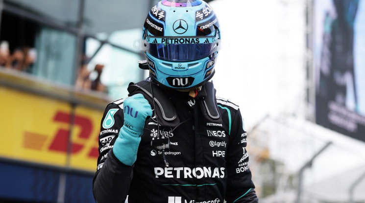 Джордж Ръсел с първи полпозишън за сезона