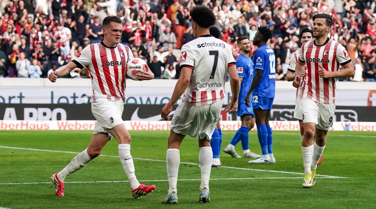 Фрайбург и Байер сътвориха зрелище, но не се победиха 