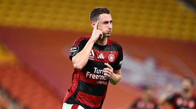 Бризбейн Роар - Уестърн Сидни Уондърърс (репортаж, гол на Краев)