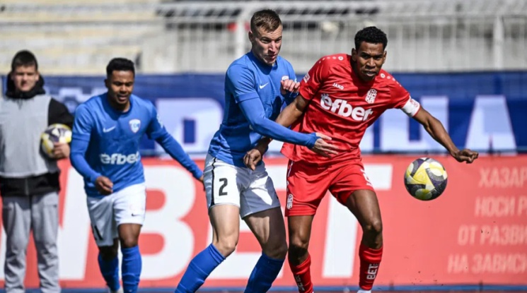 ЦСКА 1948 победи Спартак Варна след обрат и късна драма (видео)