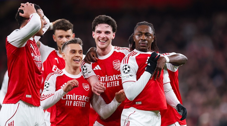 Арсенал - Байер Леверкузен (репортаж)