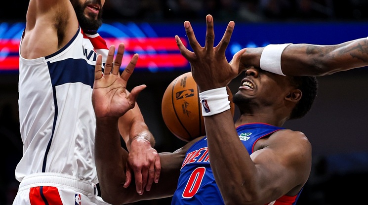 Вашингтон Уизърдс - Детройт Пистънс (репортаж)