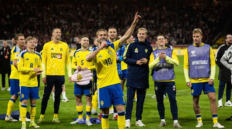 Историята не се повтори и този път Швеция ще играе на световно за сметка нa Полша