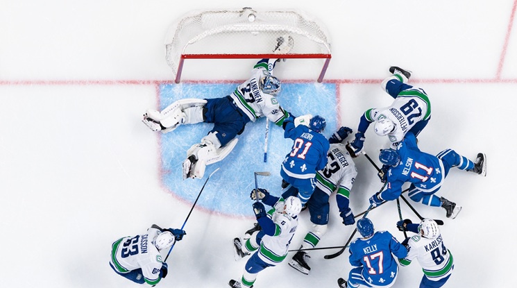 Колорадо Аваланч - Ванкувър Канъкс (репортаж)