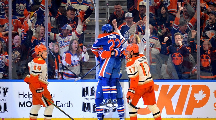 Едмънтън Ойлърс - Анахайм Дъкс (репортаж)