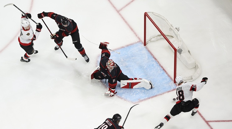 Каролина Хърикейнс - Отава Сенатърс (репортаж)