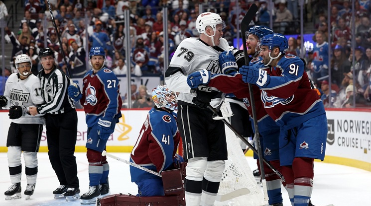 Колорадо Аваланч - Лос Анджелис Кингс (репортаж)