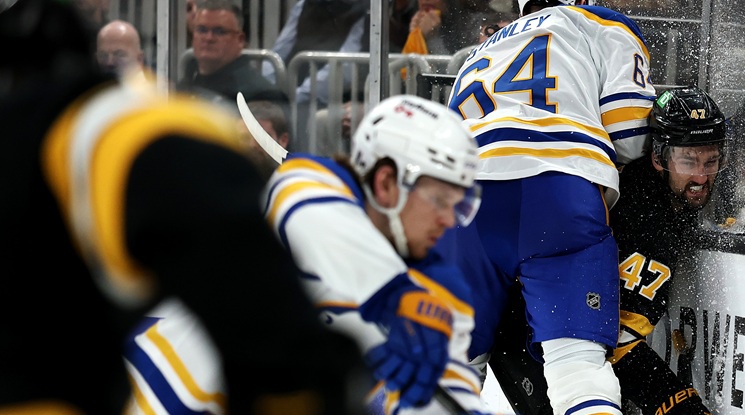 Бостън Бруинс - Бъфало Сейбърс (репортаж)