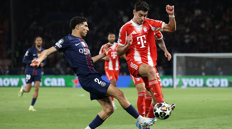 ПСЖ остава без Хакими за реванша с Байерн